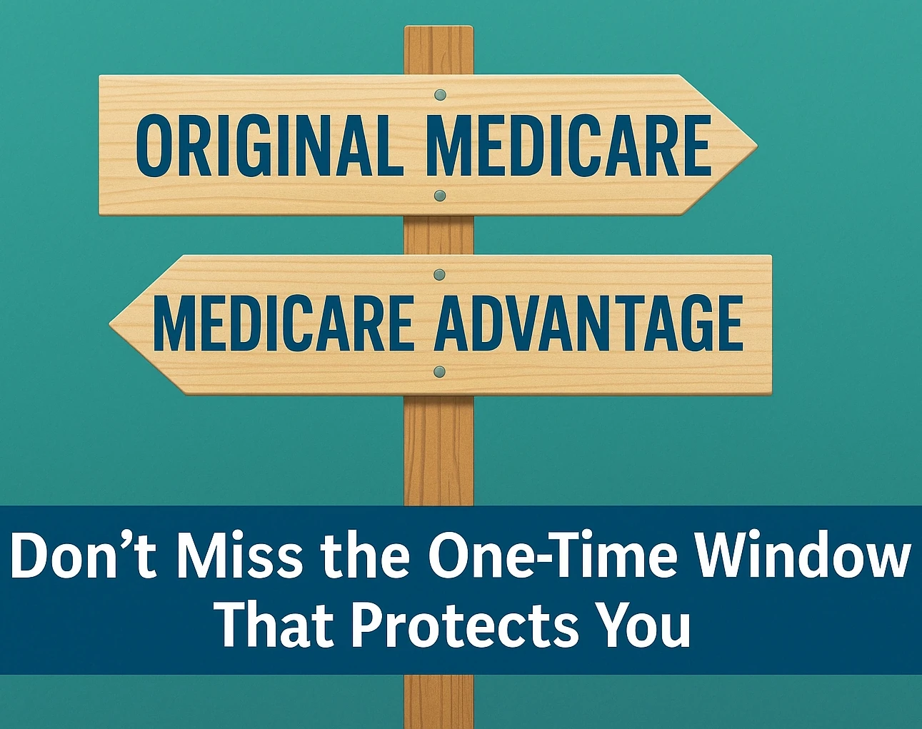 Illustration of Original Medicare vs Medicare Advantage